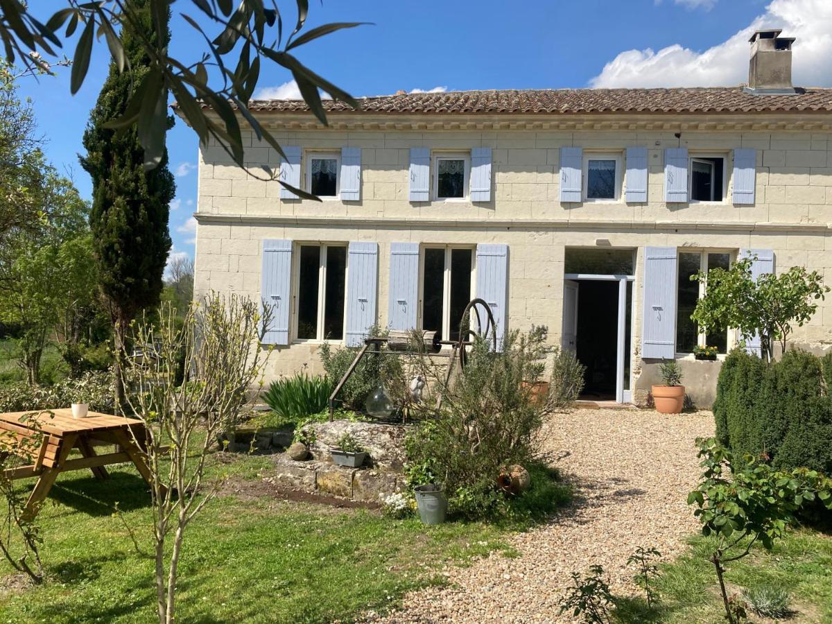 Les Ganivelles Lägenhet Saint-Dizant-du-Gua Exteriör bild